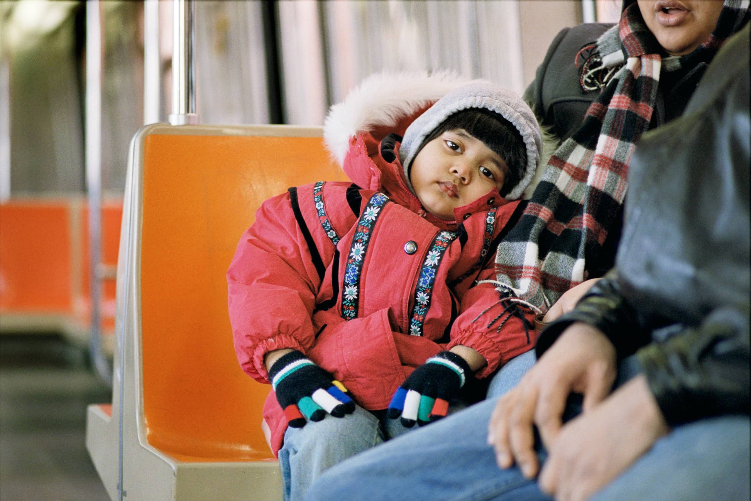 Digital image from the 1 Earth City (aka NYChildren) portrait photography series by Danny Goldfield