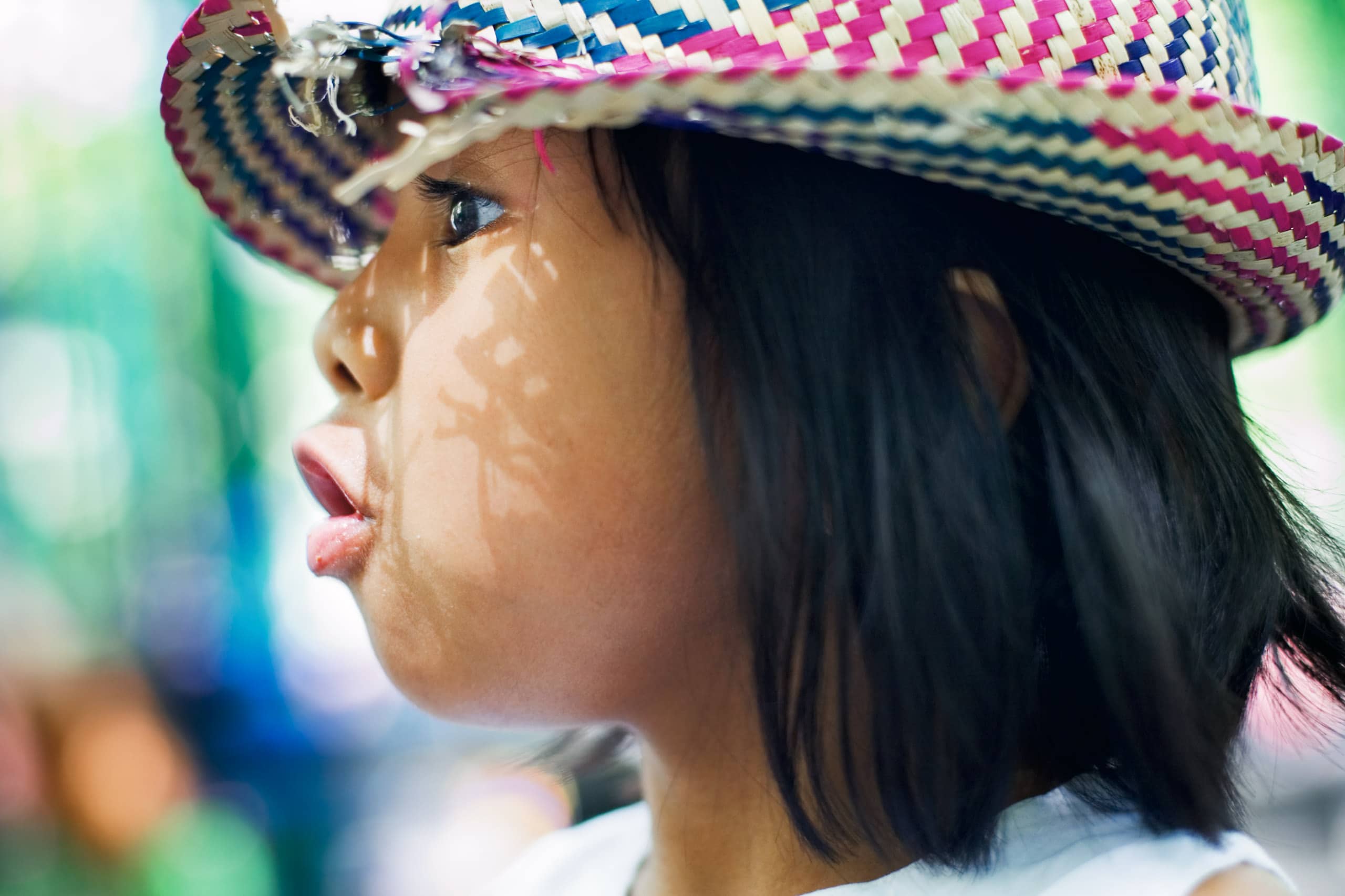 Digital image from the 1 Earth City (aka NYChildren) portrait photography series by Danny Goldfield