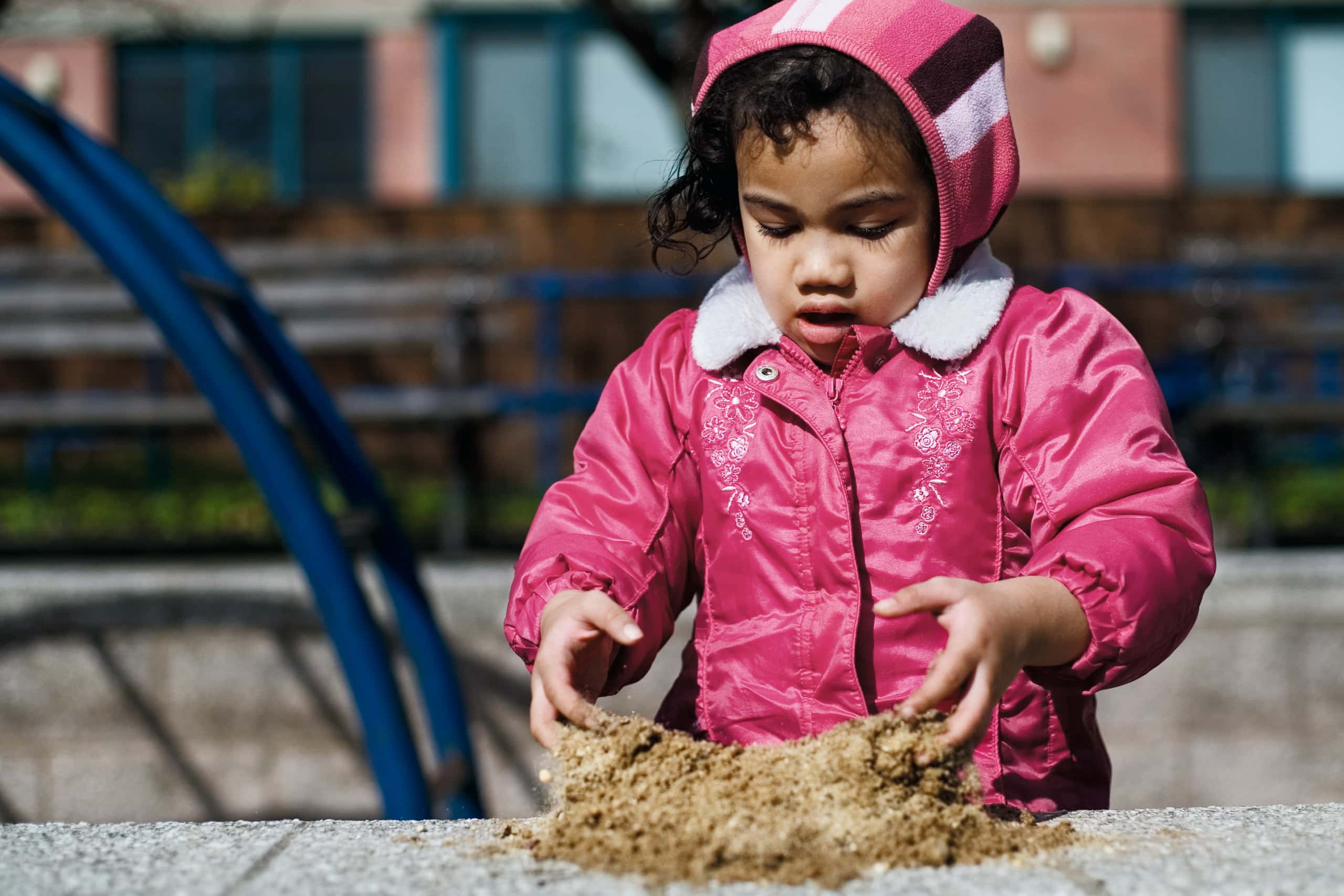 Digital image from the 1 Earth City (aka NYChildren) portrait photography series by Danny Goldfield